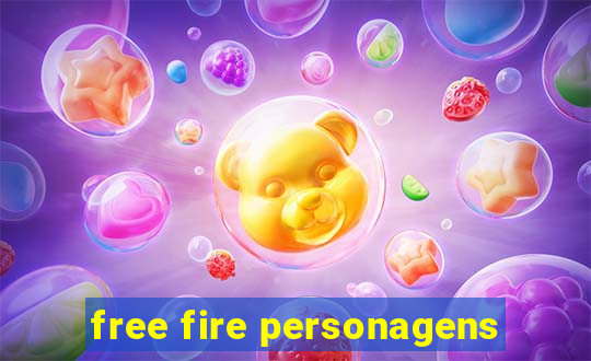 free fire personagens